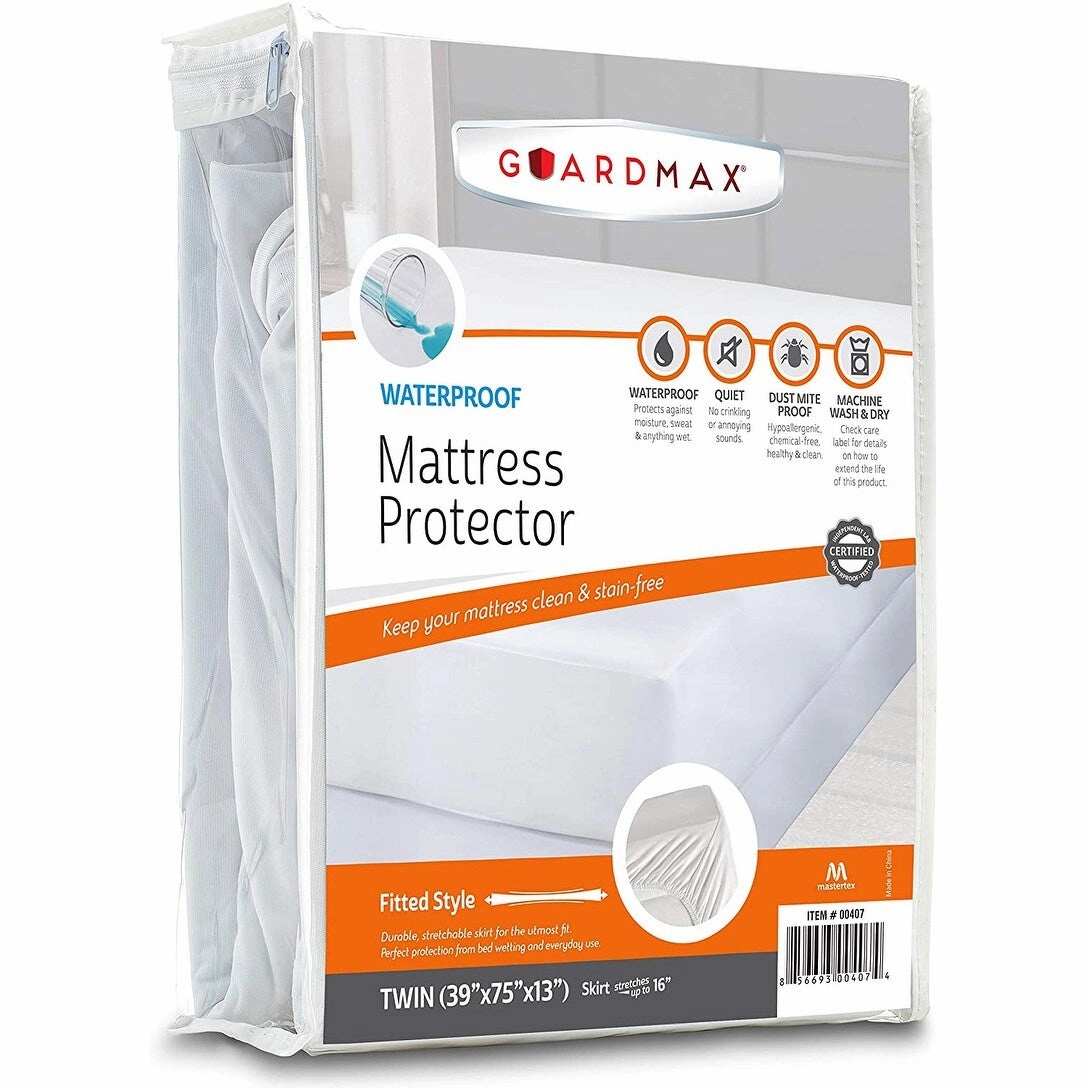 Guardmax Fitted Waterproof Mattress Protector mattress pads,mattress topper,bed protection