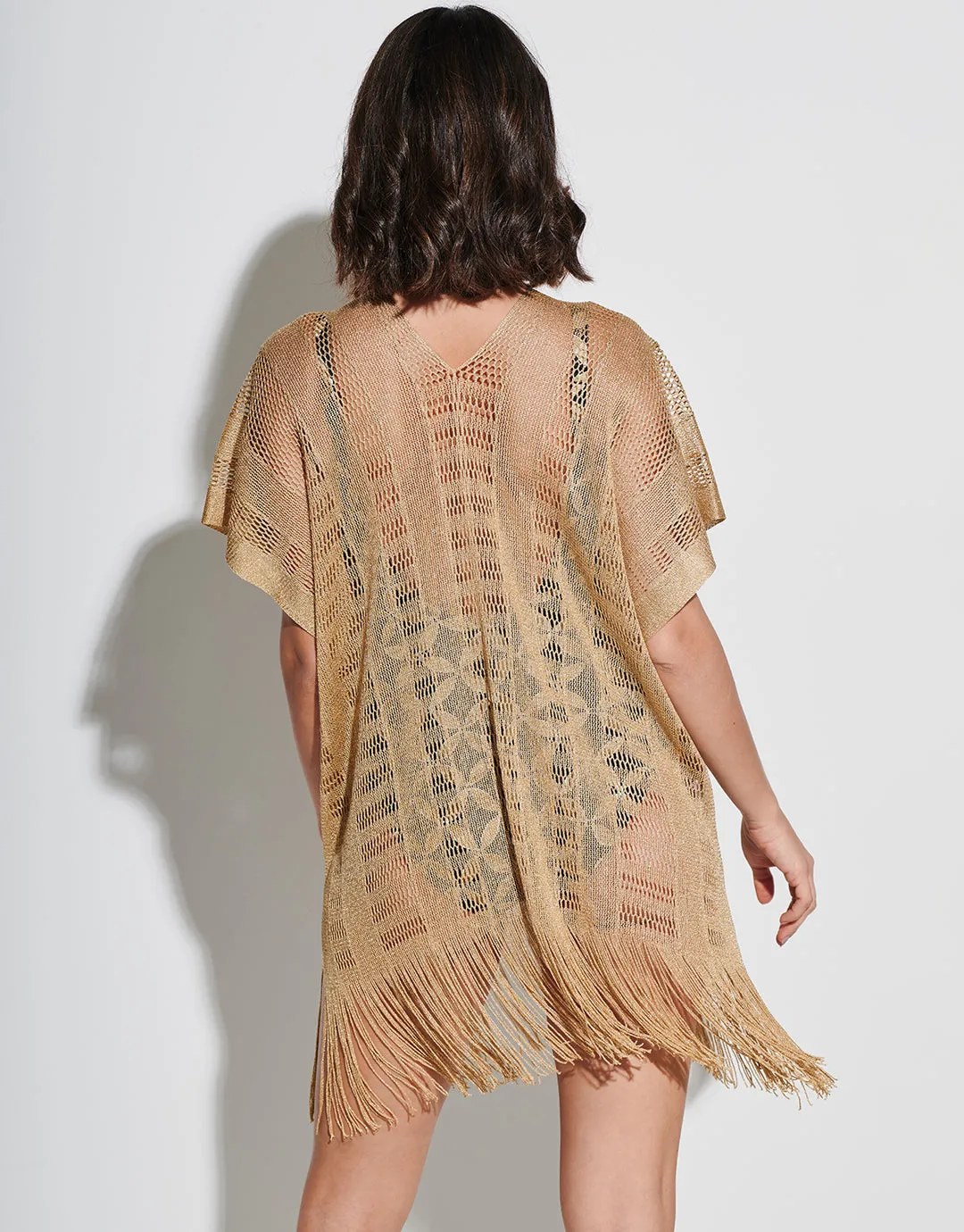 Guayana Metallic Tunic - Gold