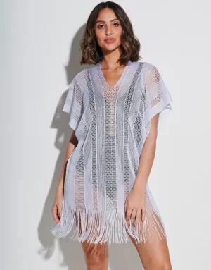 Guayana Metallic Tunic - Silver