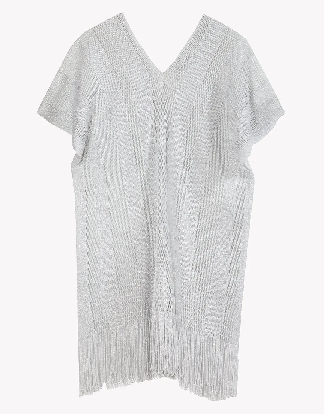 Guayana Metallic Tunic - Silver