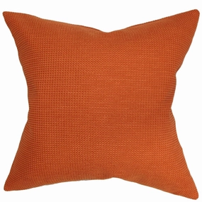 Gumamela Solid Euro Sham Papaya pillowcases,cotton pillow covers,bed linen