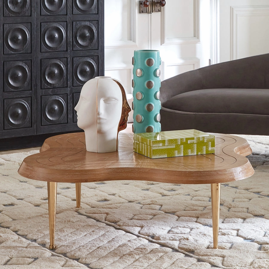 Half Visage Porcelain Vase | Jonathan Adler Atlas Split