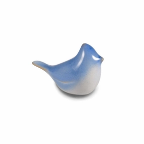 Hallmark Sculpted Blue Jay Figurine, 2.12" Decorative Mirror,Home Decor Mirror