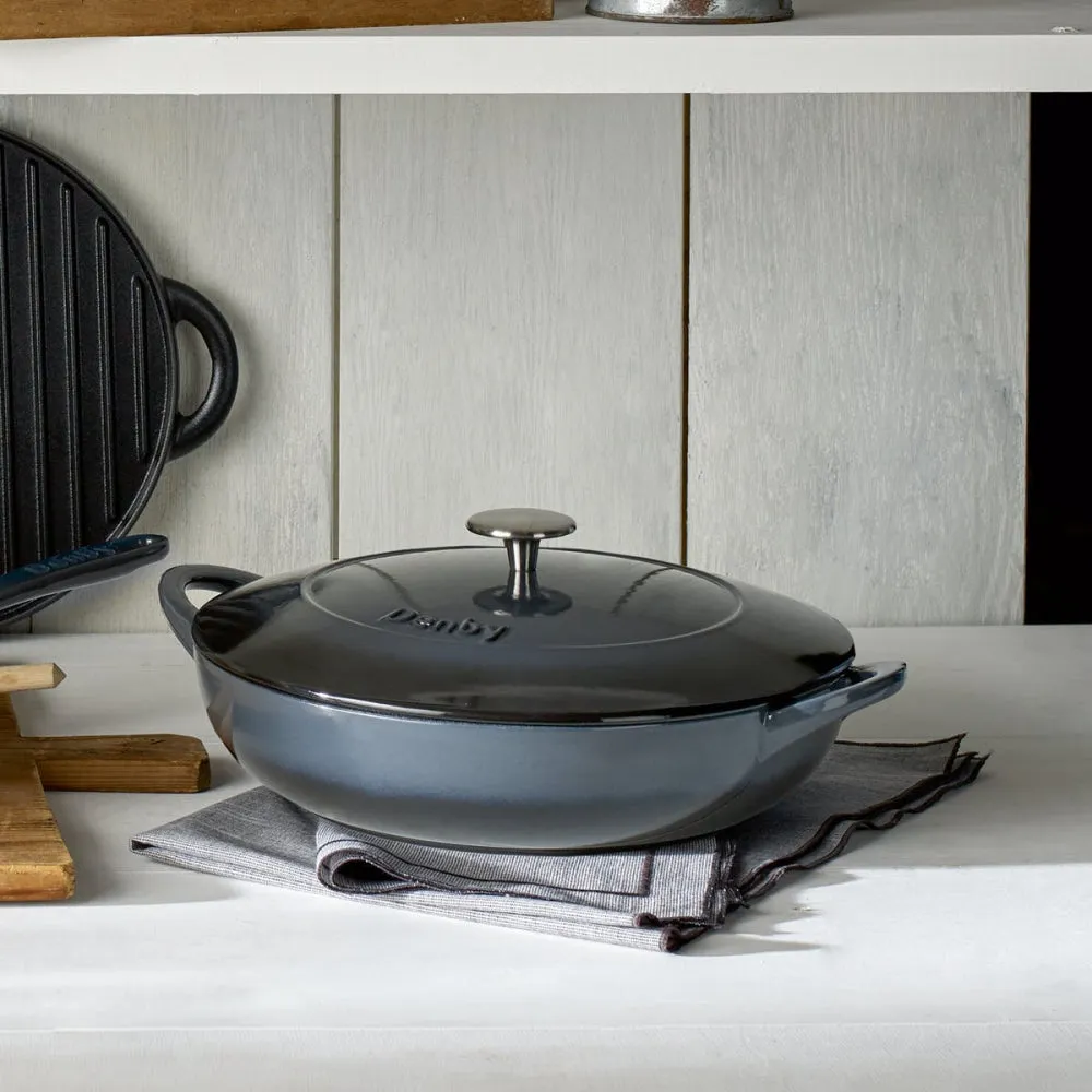Halo Shallow casserole dish, 30cm, Cast Iron