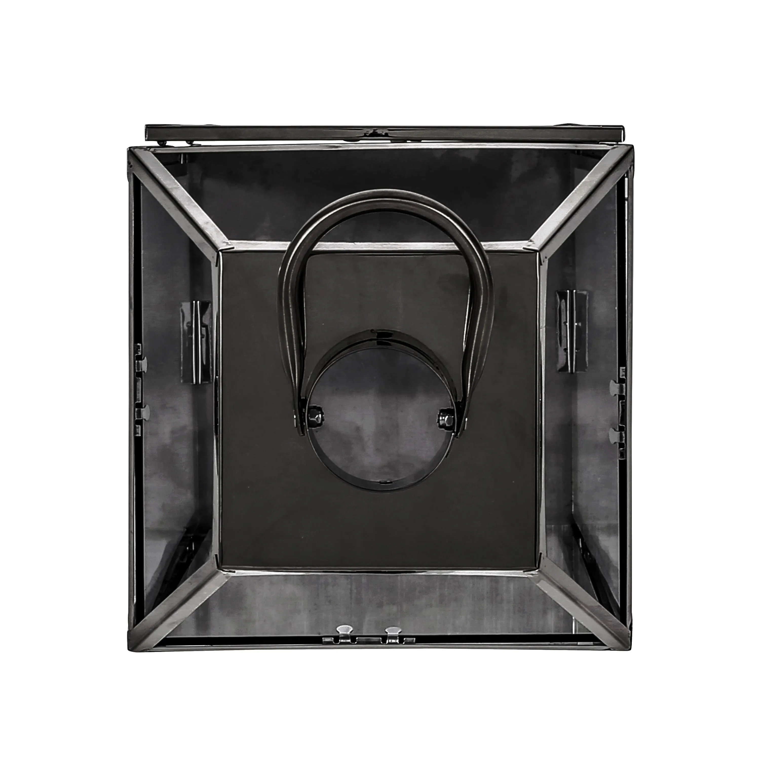 Hamel 22" Modern Stainless Steel Lantern