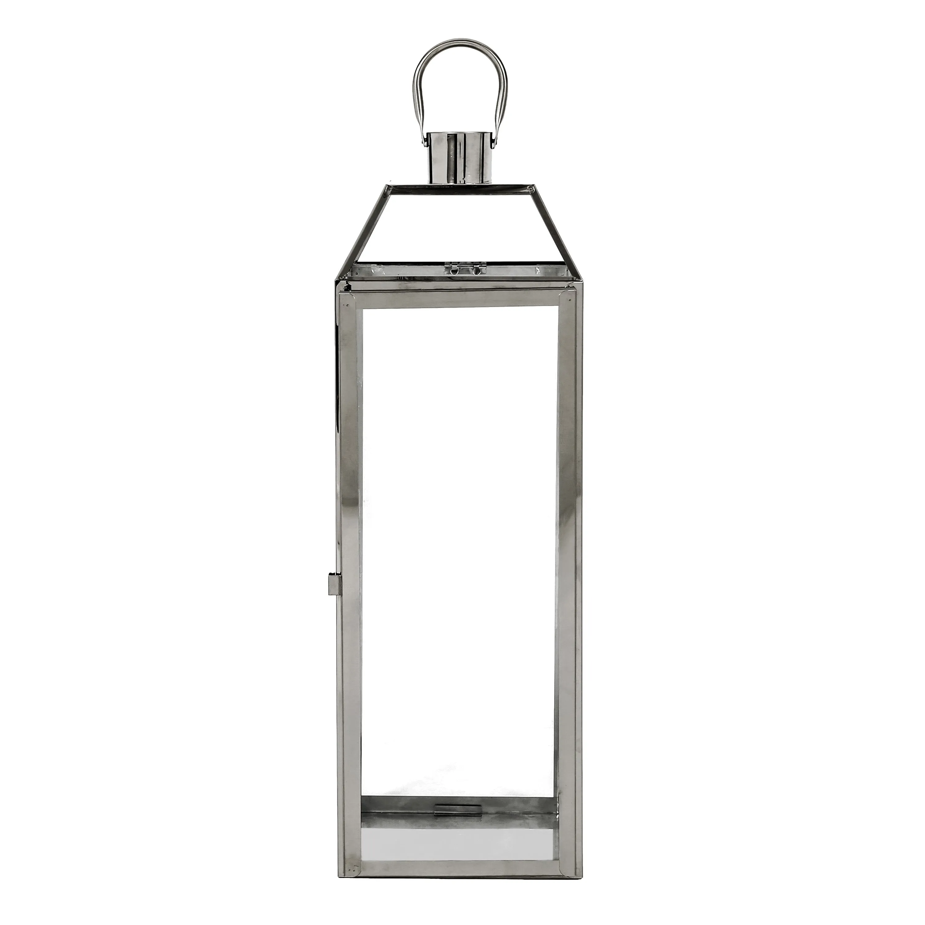 Hamel 22" Modern Stainless Steel Lantern
