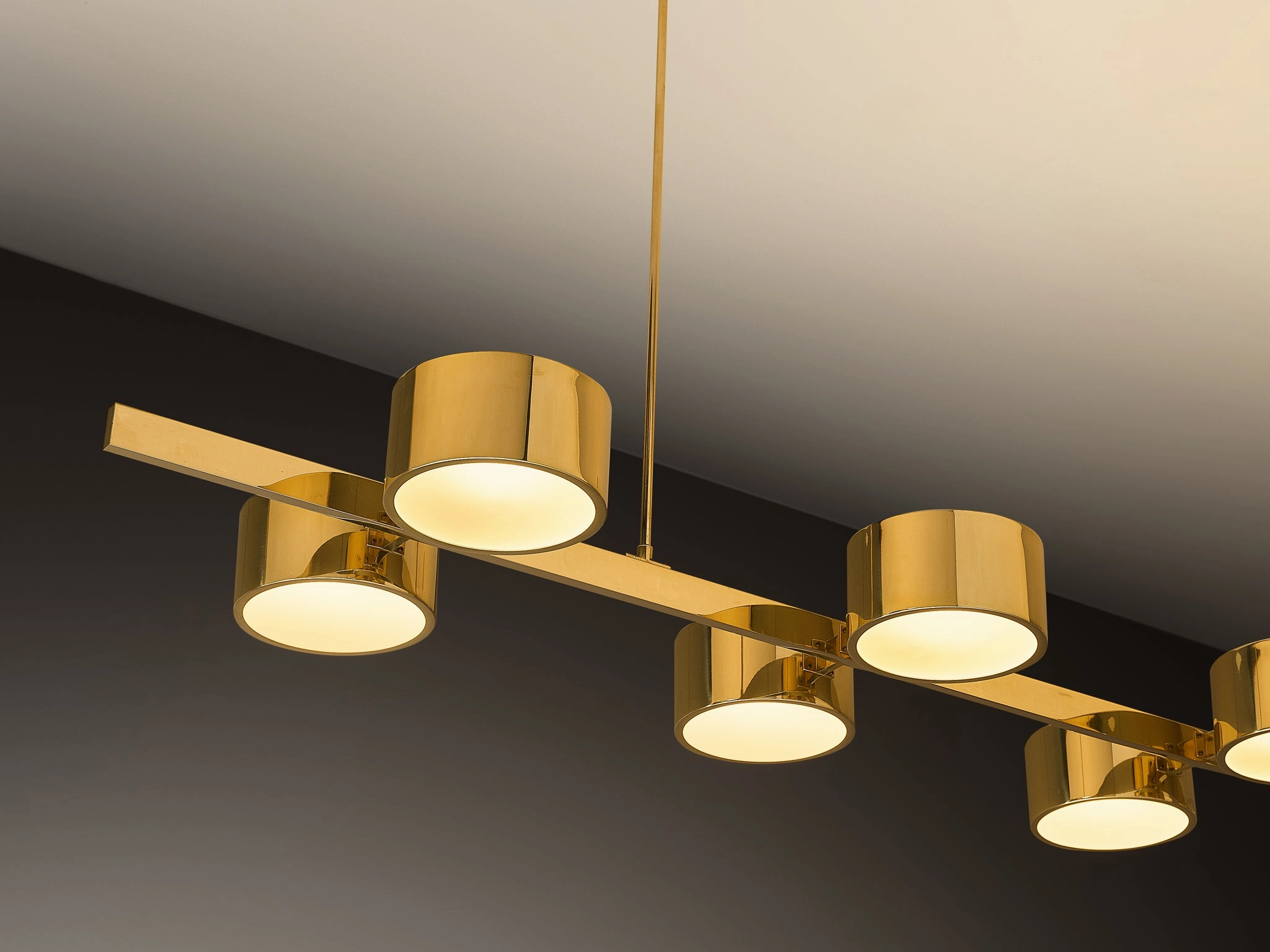 Hans-Agne Jakobsson 'T 261/12' Chandelier in Brass