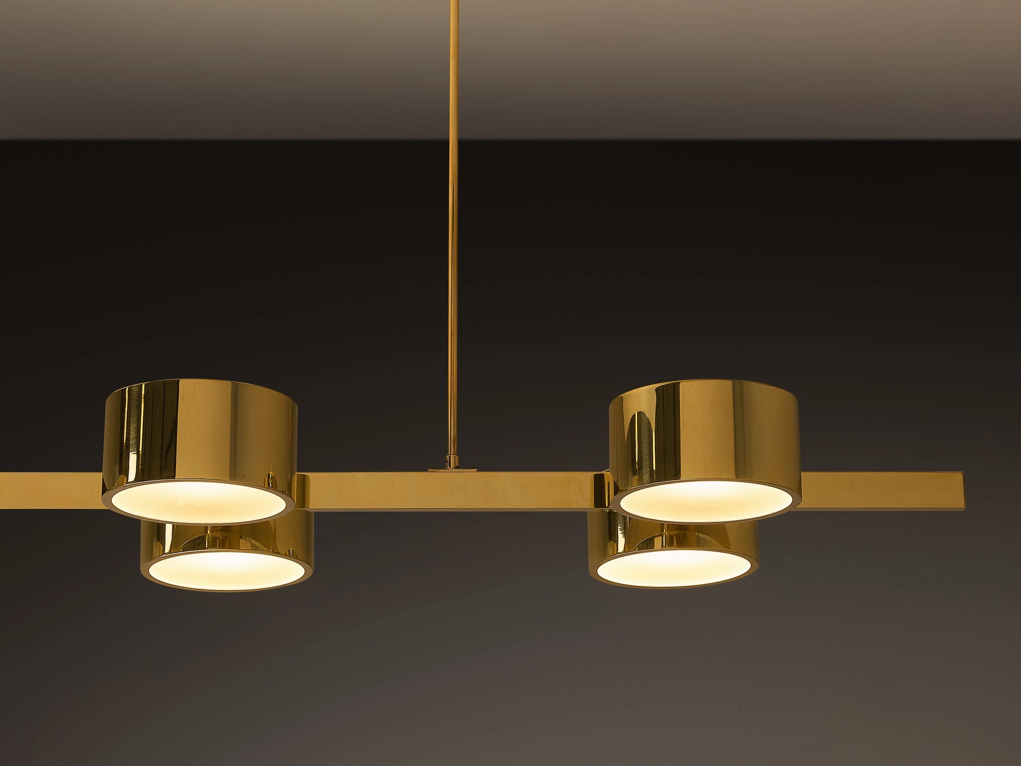 Hans-Agne Jakobsson 'T 261/12' Chandelier in Brass