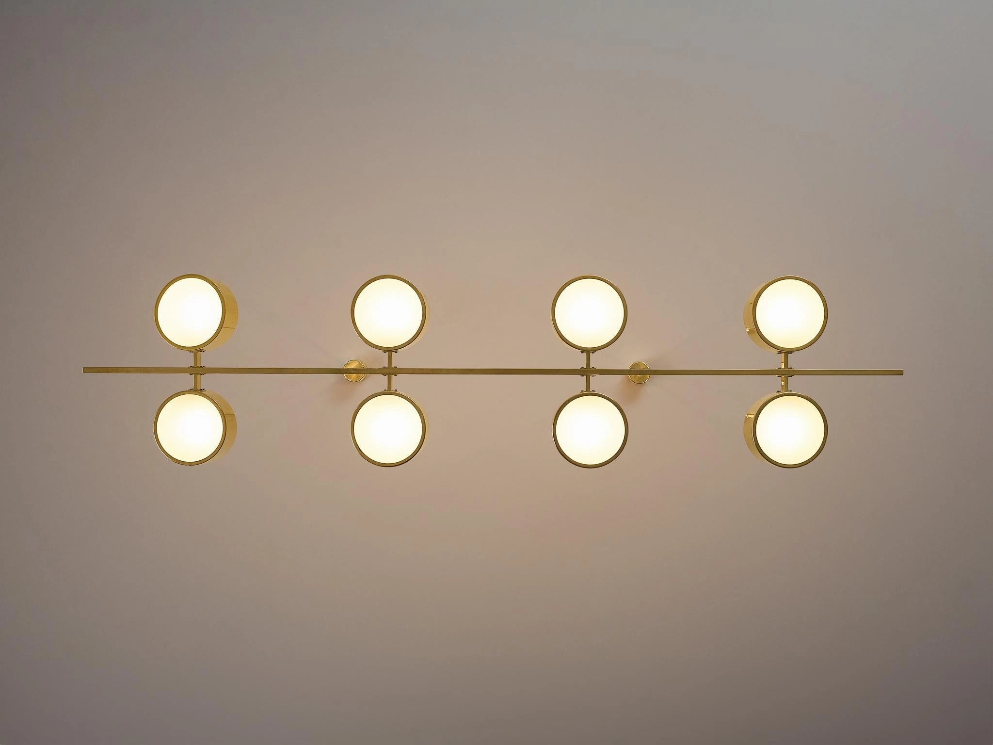 Hans-Agne Jakobsson 'T 261/8' Chandelier in Brass