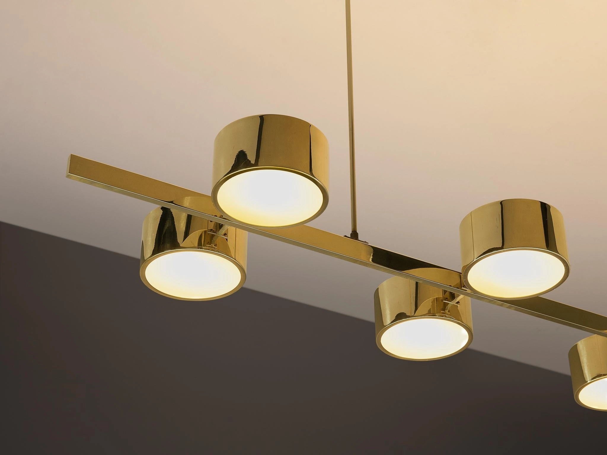 Hans-Agne Jakobsson 'T 261/8' Chandelier in Brass