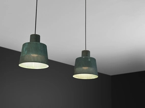 Hans Bergstrm for Atelj Lyktan Pendants in Patinated Copper Knife Set,Kitchen Knives