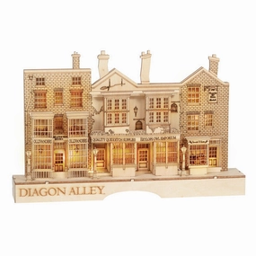 Harry Potter Diagon Alley Lighted Laser Cut Center Piece Decorative Mirror,Home Decor Mirror