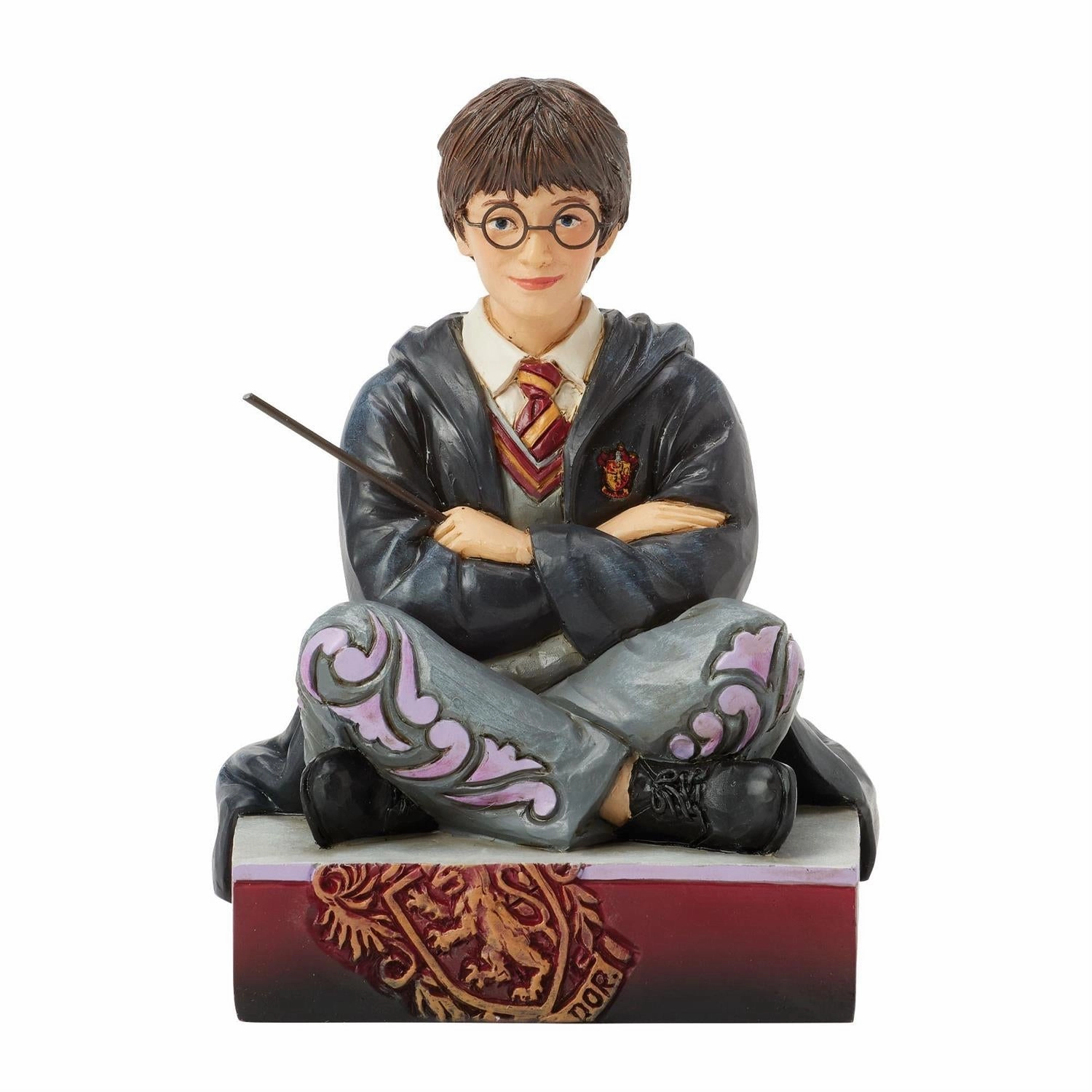 Harry Potter Jim Shore Harry with Wand 4.13" Figurine Decorative Mirror,Home Decor Mirror