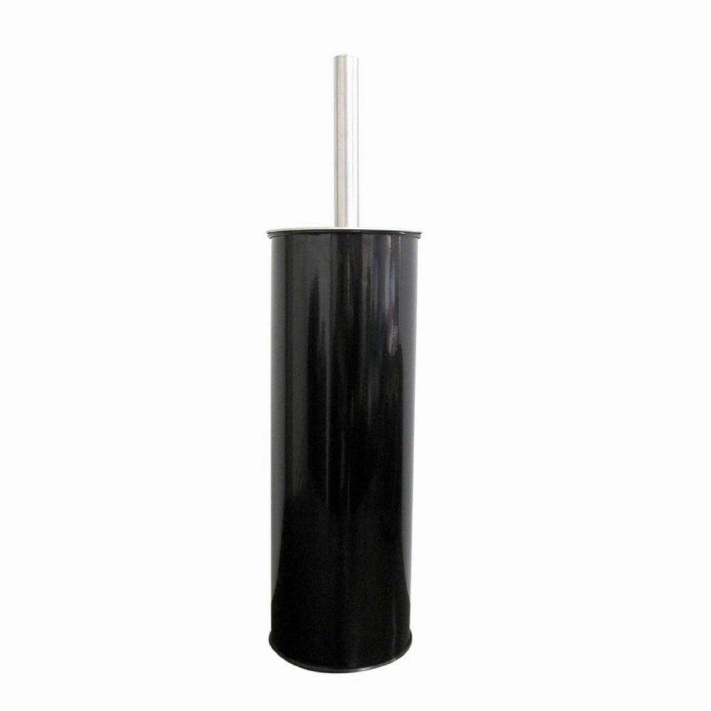 Home Basics Enamel Coated Toilet Brush Holder Toilet Brush,Bathroom Cleaner