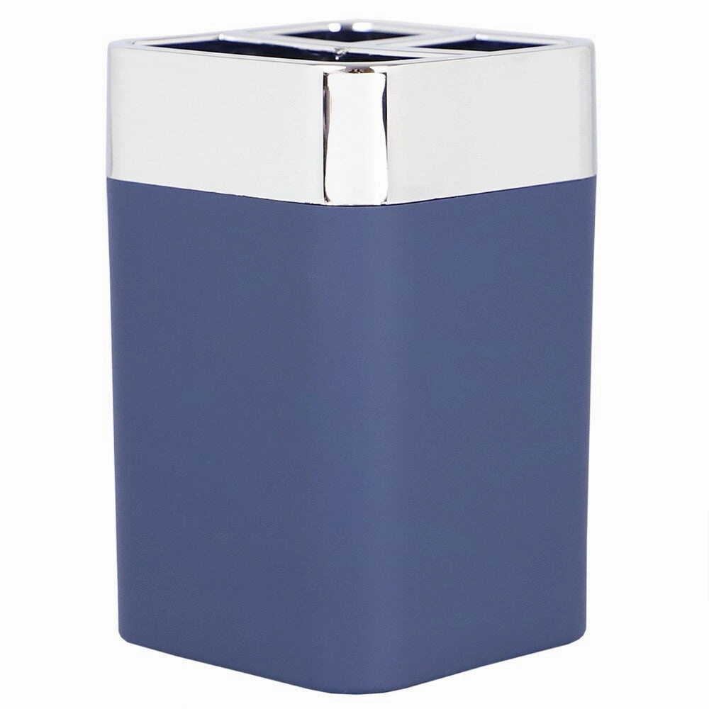 Home Basics Skylar ABS Plastic Toothbrush Holder