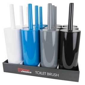 Home Basics Toilet Brush Set Toilet Brush,Bathroom Cleaner