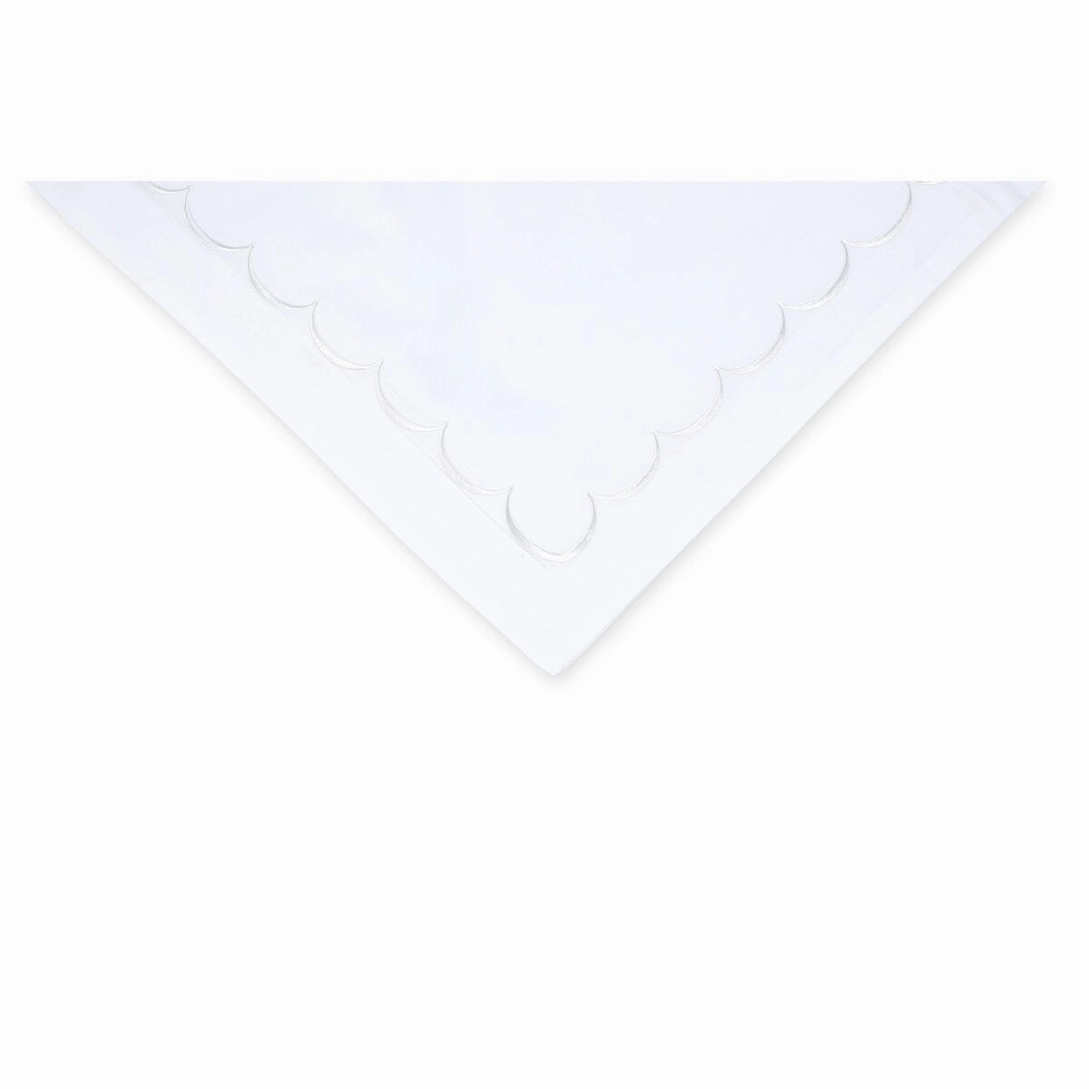 Home Sweet Home Collection 600TC Cotton Scallop Embroidery Pillowcase OR Euro Sham Set
