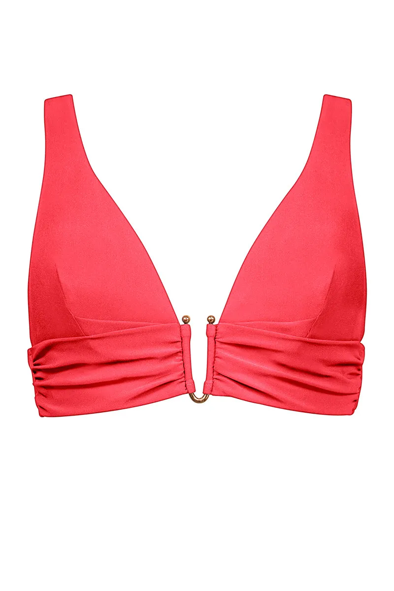 Honesty Low Plunge Bikini Set
