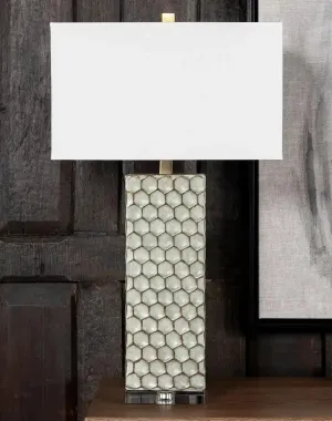 Honeycomb Table Lamp mattress topper, bed base