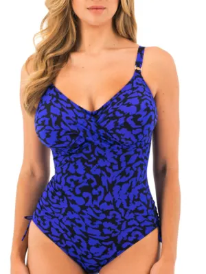 Hope Bay Adjustable Leg Swimsuit - Ultramarine
