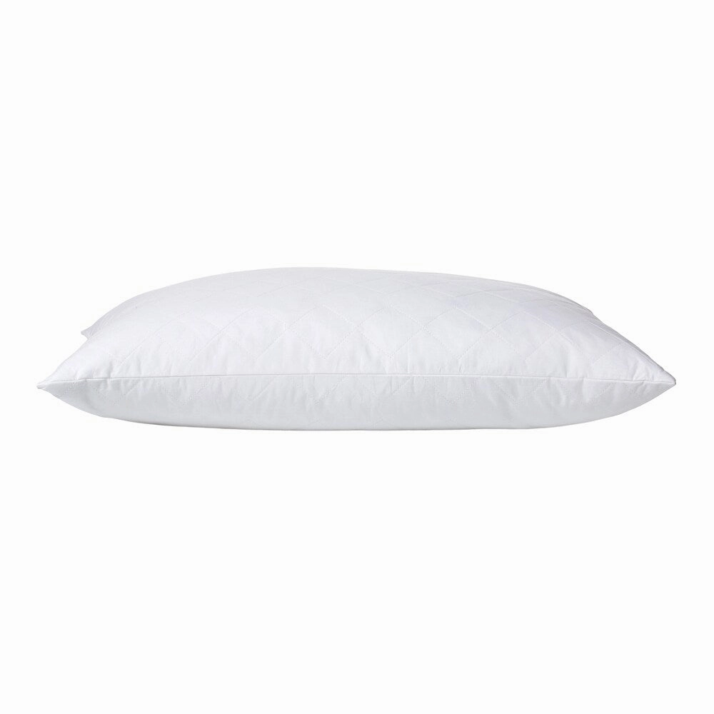 Hotel Madison 230 Thread Count Quilted Feather Pillow (Set of 2)