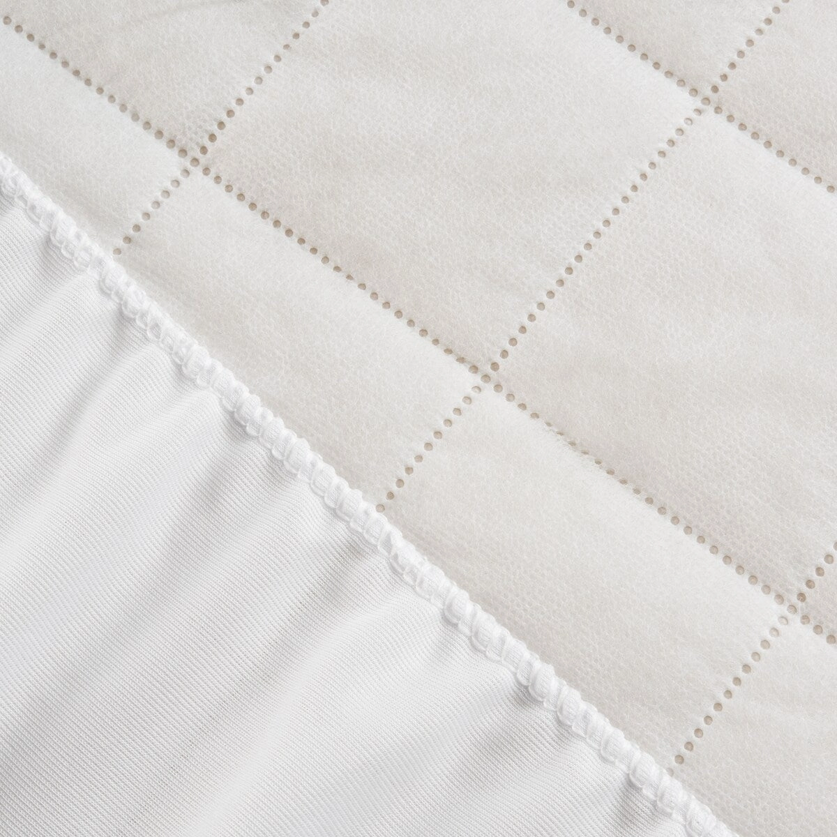 Hotel Solutions Classic Antibacterial Pinsonic Mattress Pad - N/A