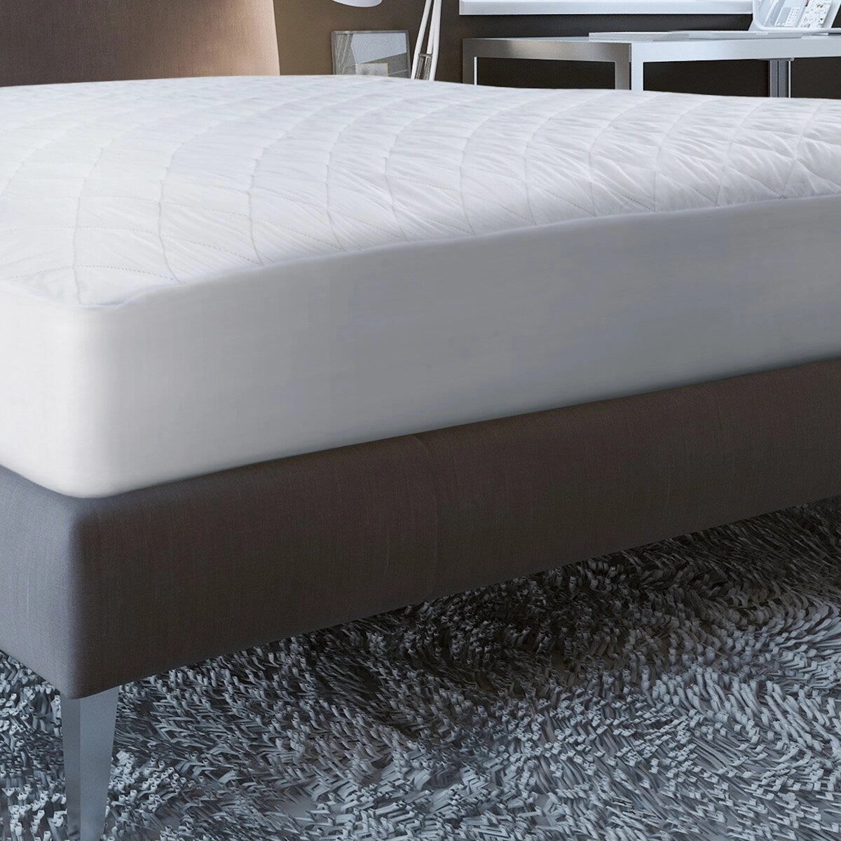 Hotel Solutions Classic Plus Pinsonic Mattress Pad - N/A