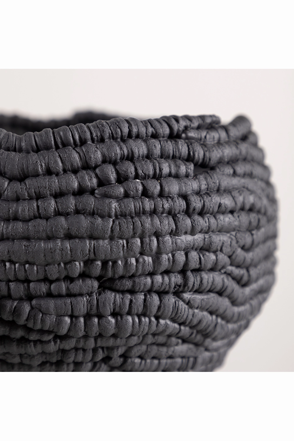 Hourglass Textured Ceramic Vase | Liang & Eimil Micah