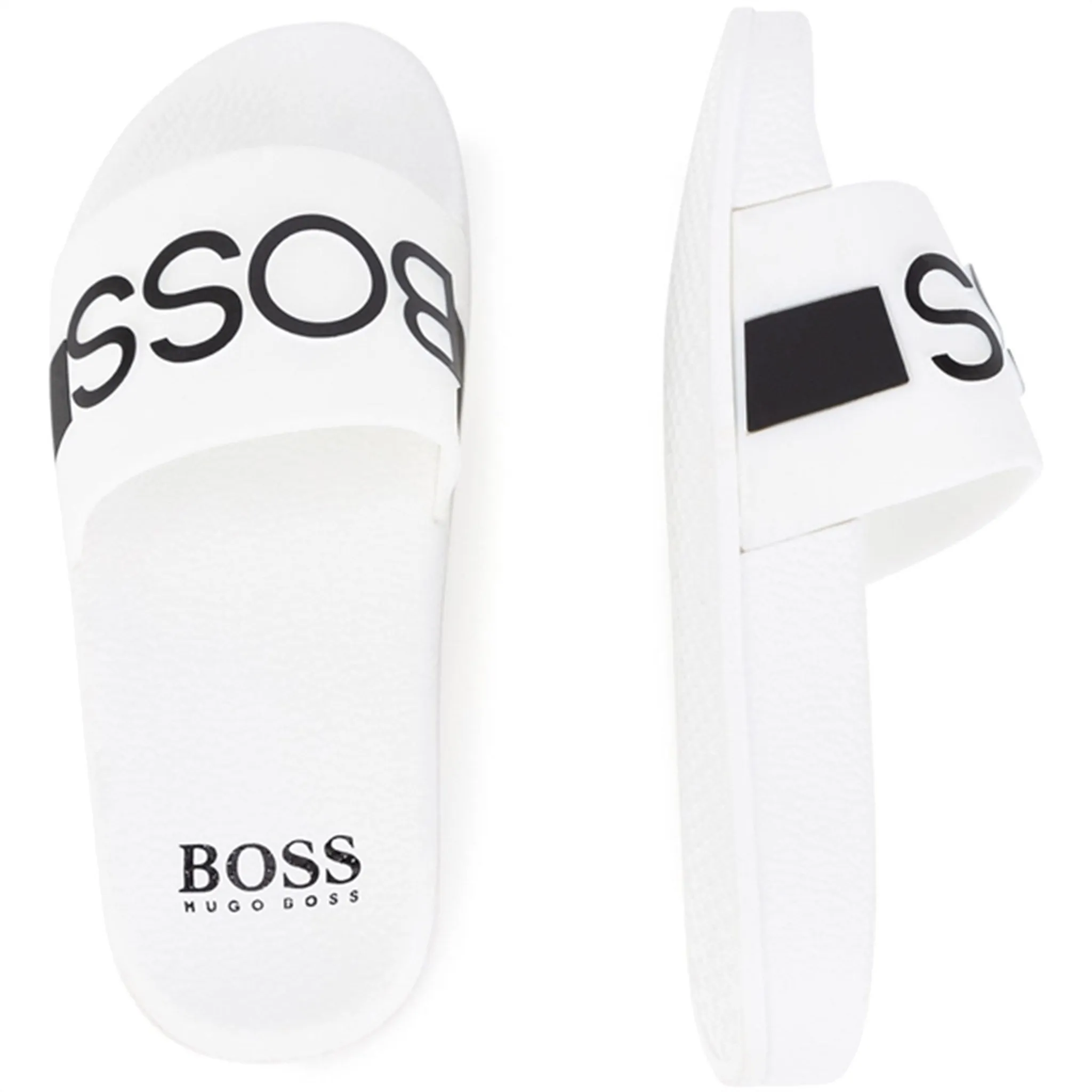 Hugo Boss Aqua Slides White