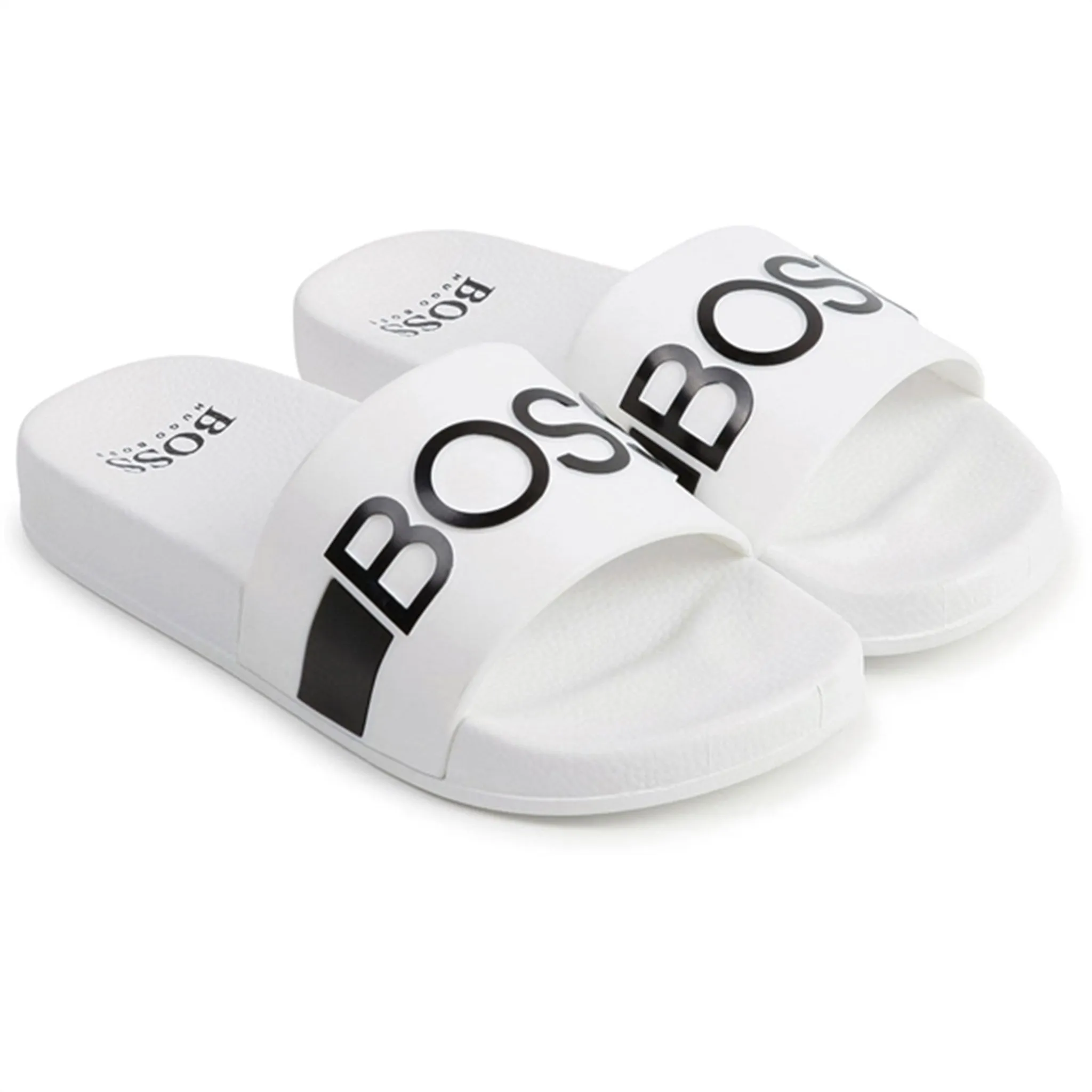 Hugo Boss Aqua Slides White
