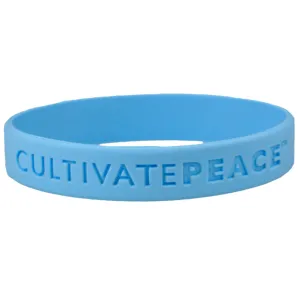 Hunger Site Cultivate Peace Silicone Bracelet