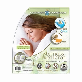 Hypoallergenic Bedbug Waterproof Cotton Top Complete Encasement Mattress Cover mattress pads,mattress topper,bed protection