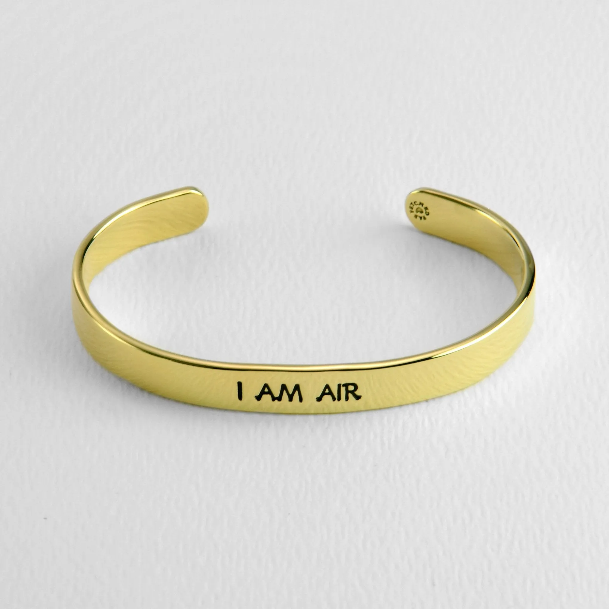 I Am Air Astrology Cuff Bracelet