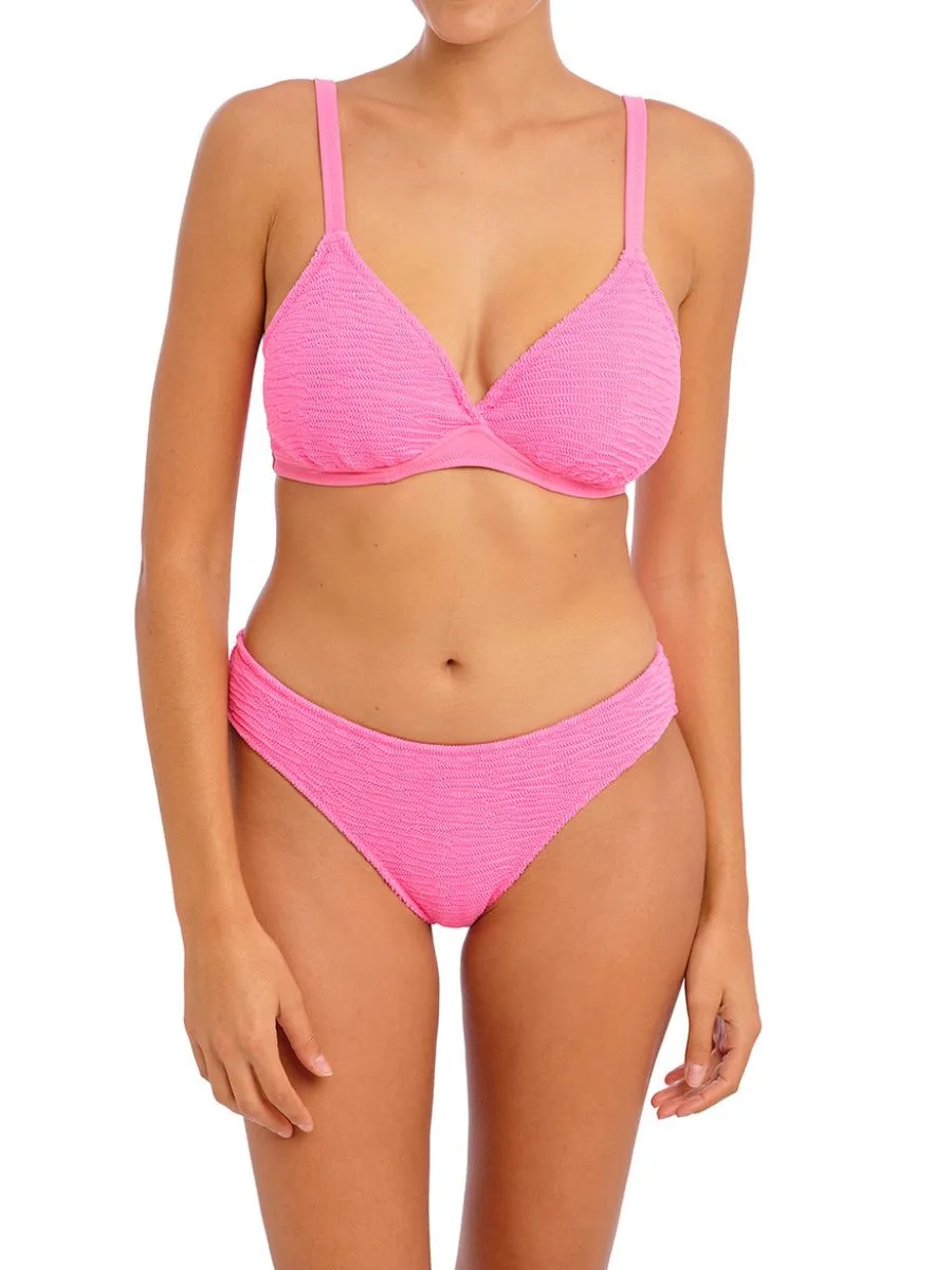 Ibiza Waves Plunge Bikini Top - Sorbet