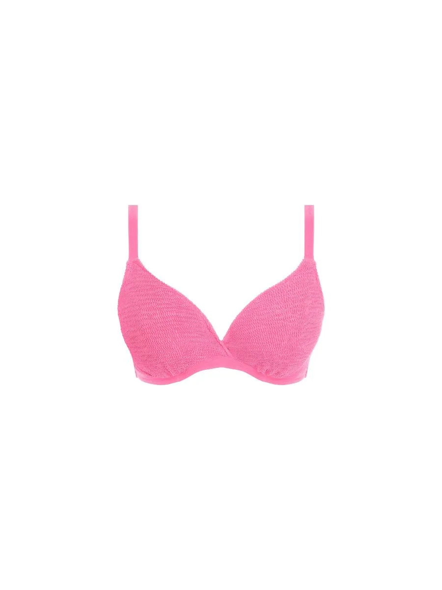 Ibiza Waves Plunge Bikini Top - Sorbet