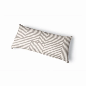 IDA TAUPE Body Pillow By Kavka Designs - Taupe, Ivory pillows,bed pillow,sleeping cushion