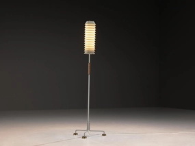 Ilmari Tapiovaara 'Maija the Bee' Floor Lamp with Cane and Brass Details Knife Set,Kitchen Knives