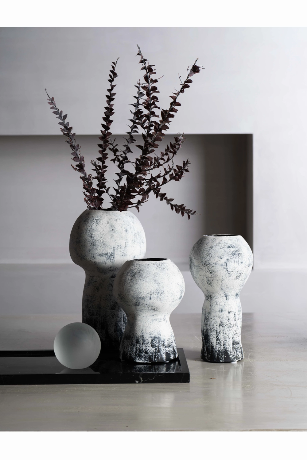 Incised Ceramic Vase | Liang & Eimil Lynton I