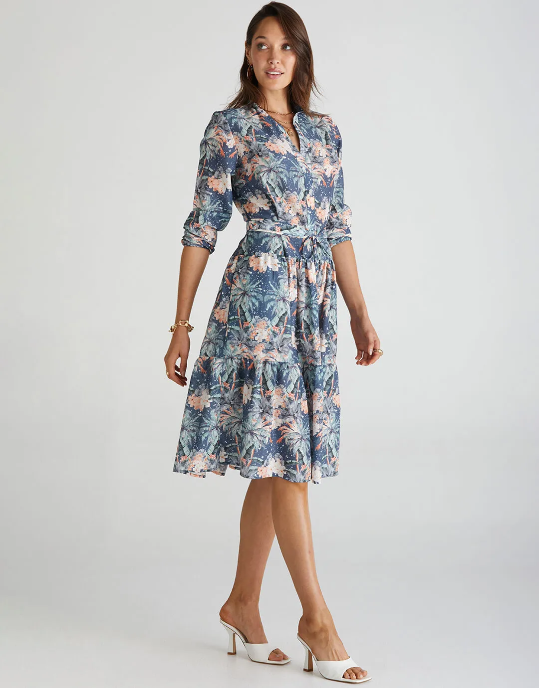 Indianic Alyssa Sun Dress - Floral