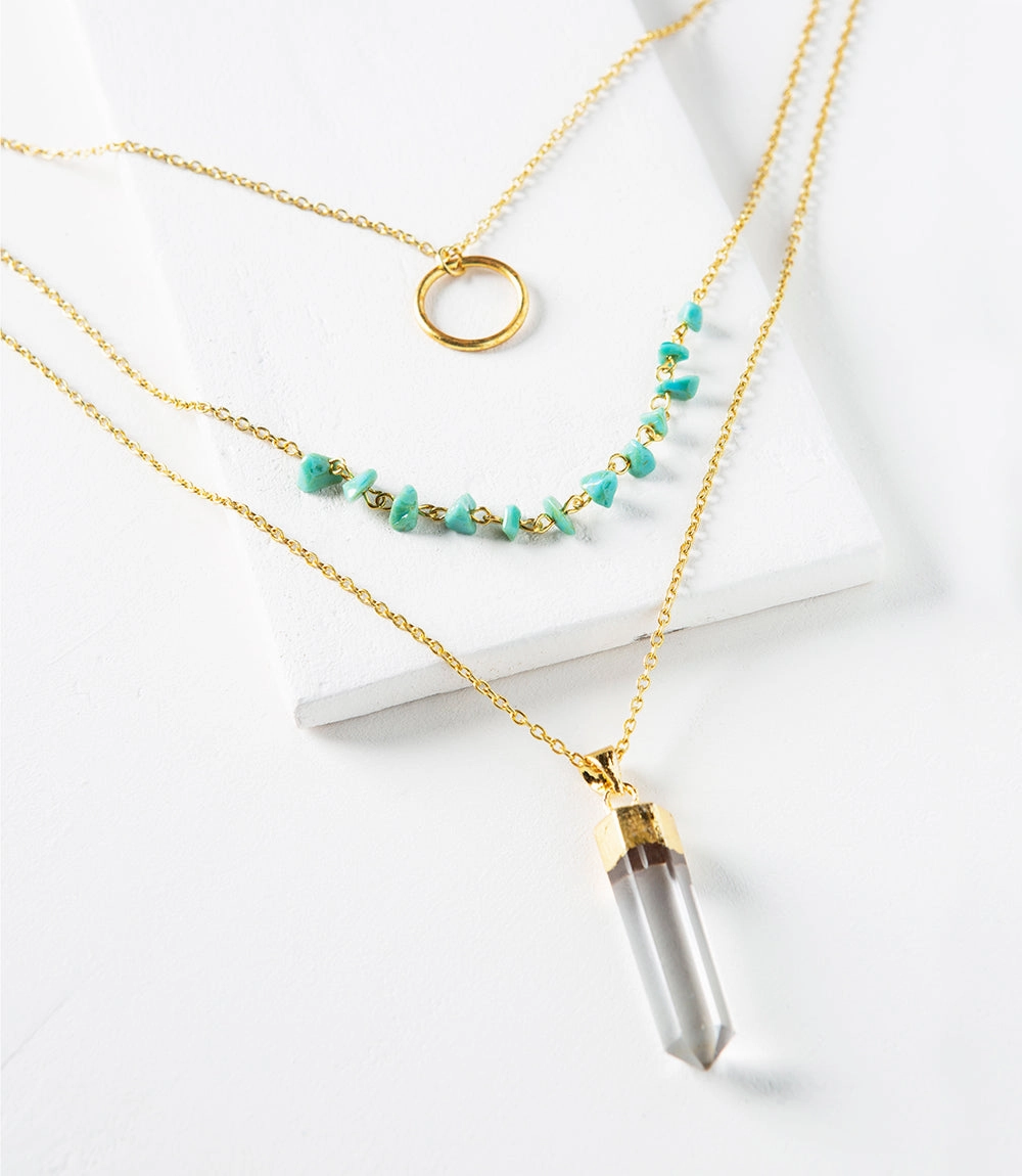 Indira Crystal Necklace