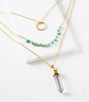 Indira Crystal Necklace