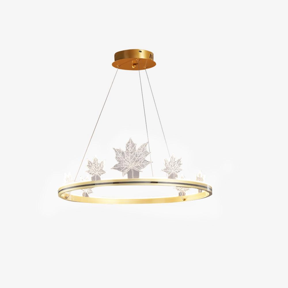 Ion Leaf Chandelier