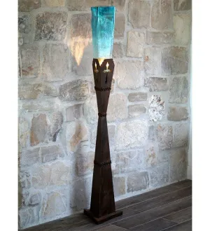 Iron Cross & Glass Floor Lamps ceiling light, pendant lamp