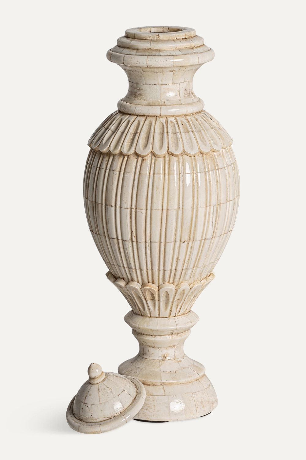 Ivory Colored Colonial Vase | Vical Home Jarek