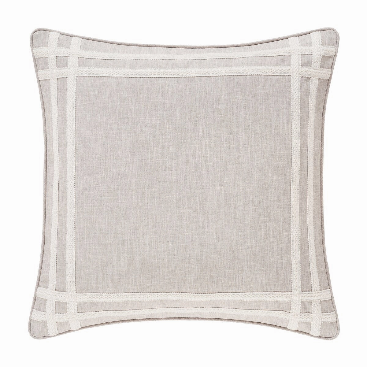 J. Queen New York Lauralynn Euro Sham pillowcases,cotton pillow covers,bed linen