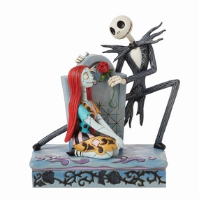 Jack and Sally Gravestone Decorative Mirror,Wall Mirror