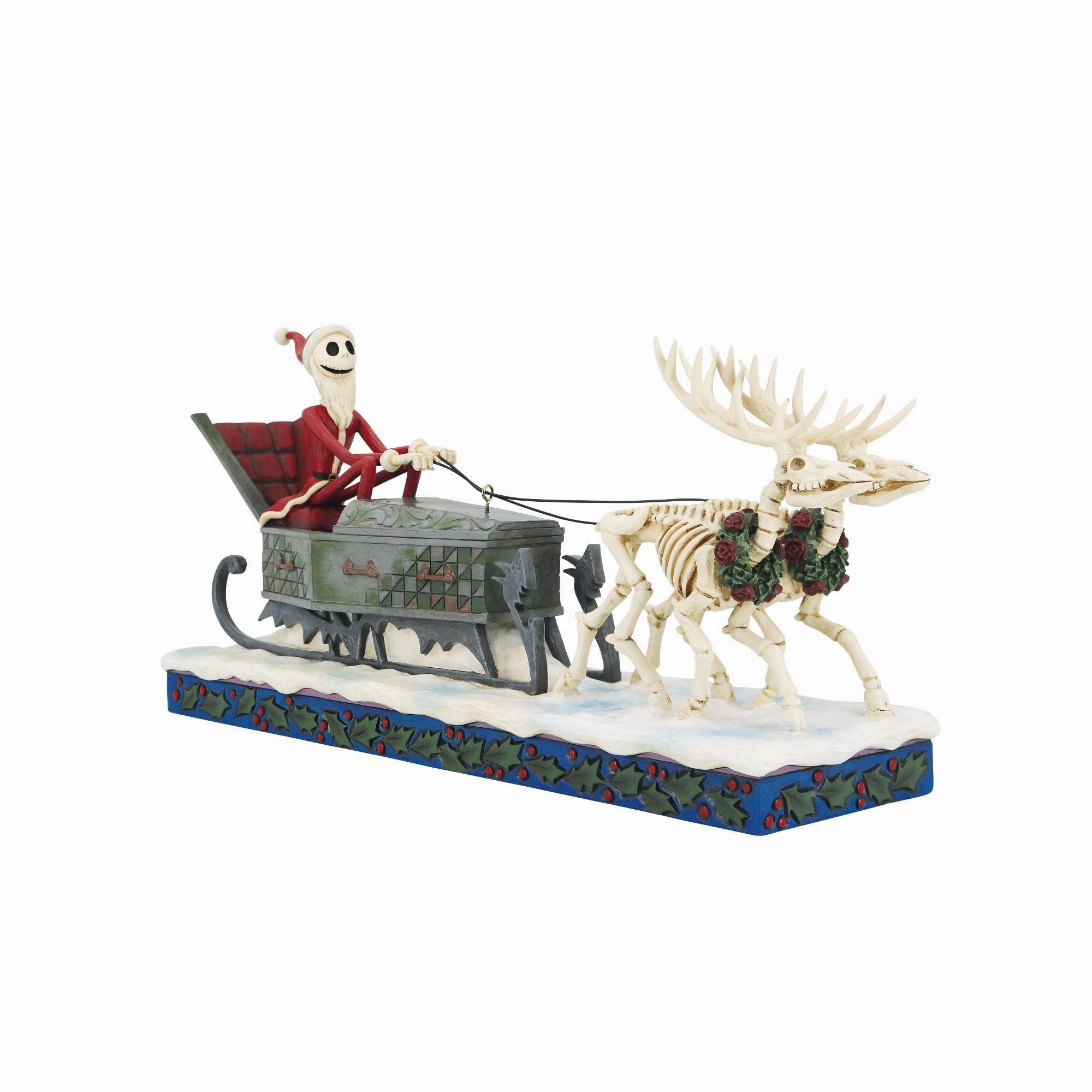 Jack Skeleton Sleigh Decorative Mirror,Wall Mirror