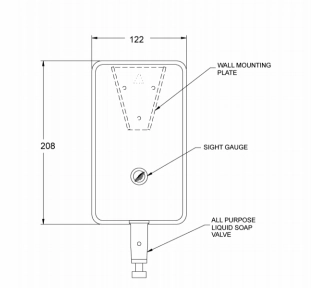 JD Macdonald Soap Dispenser 10-0346
