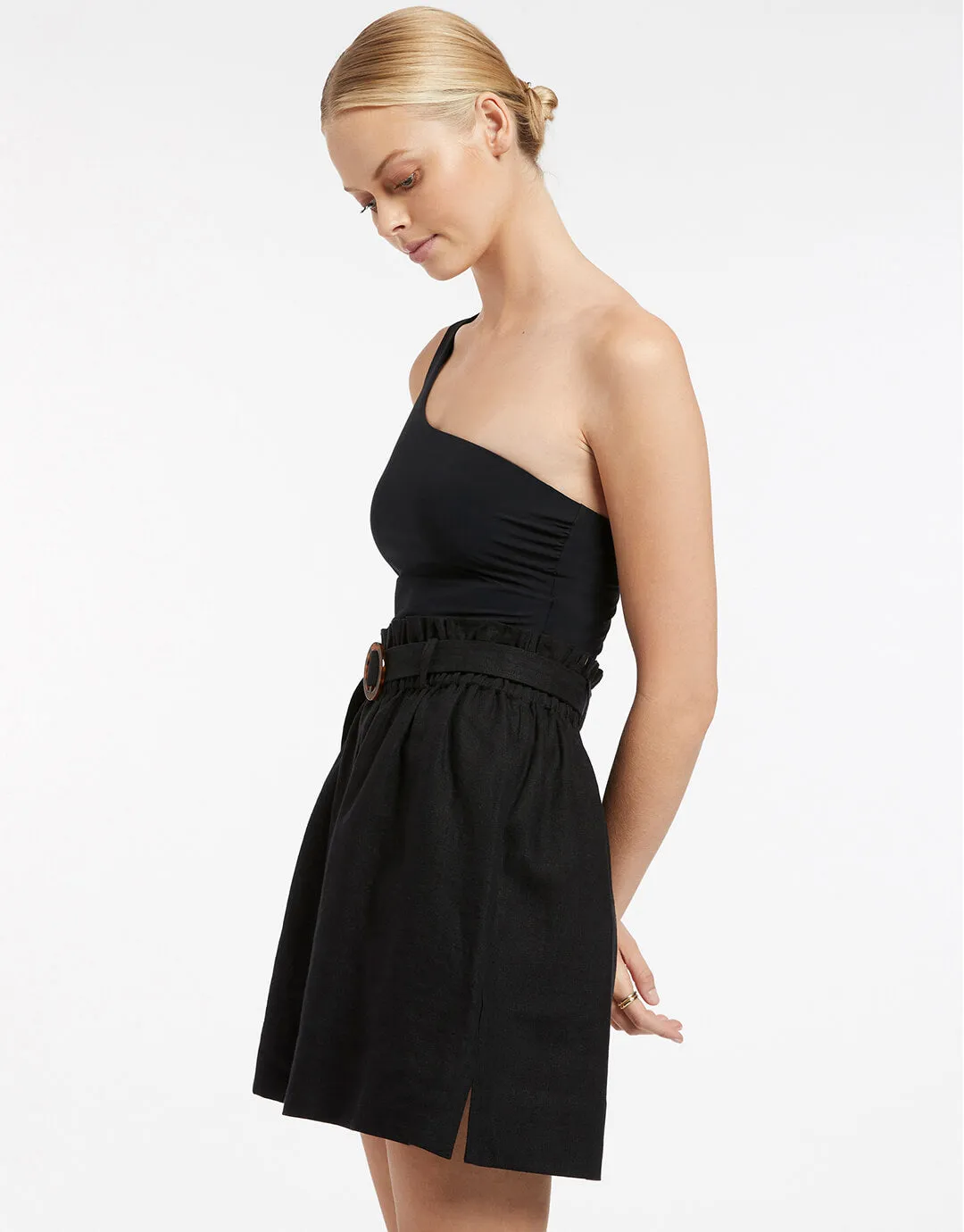Jetset High Waist Short - Black