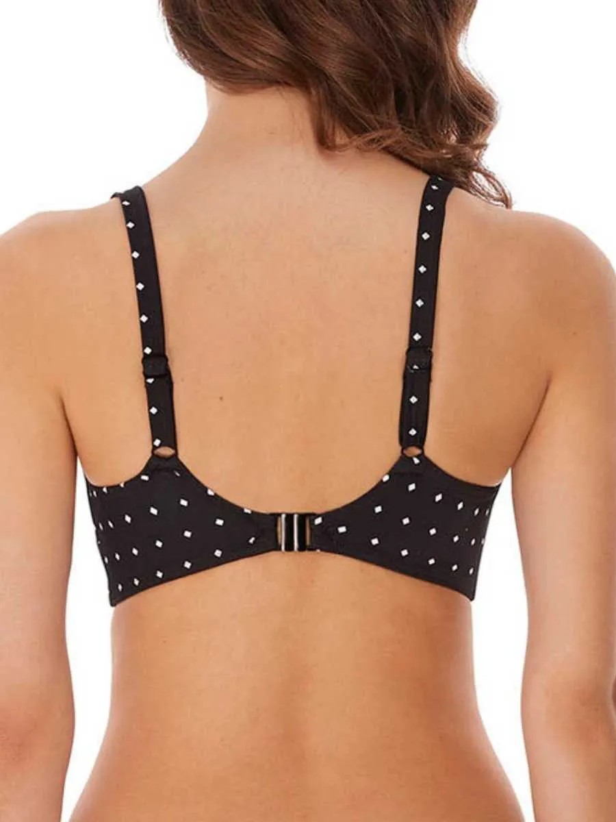 Jewel Cove Sweetheart Bikini Top - Black